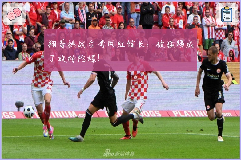 翔哥挑战台湾网红馆长，被猛踢成了旋转陀螺！